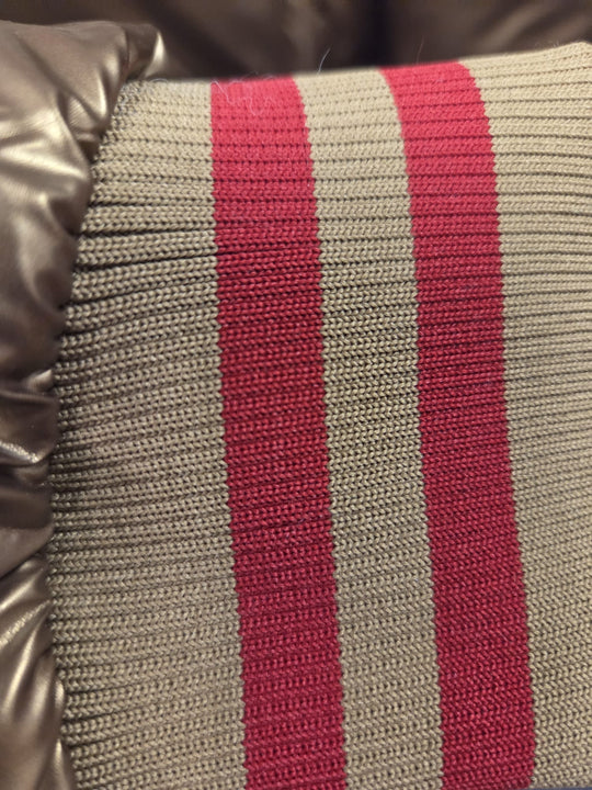 Metallic Gold Puffer Jacket