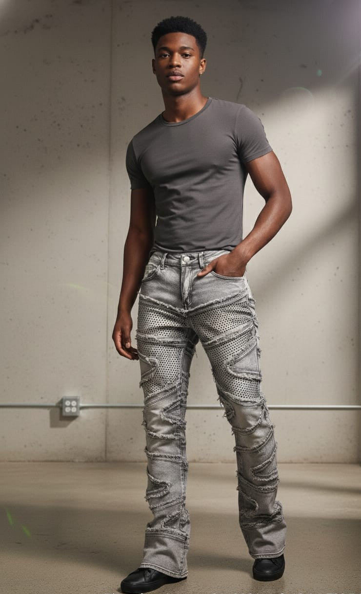 Skinny Jeans – Washed Grey