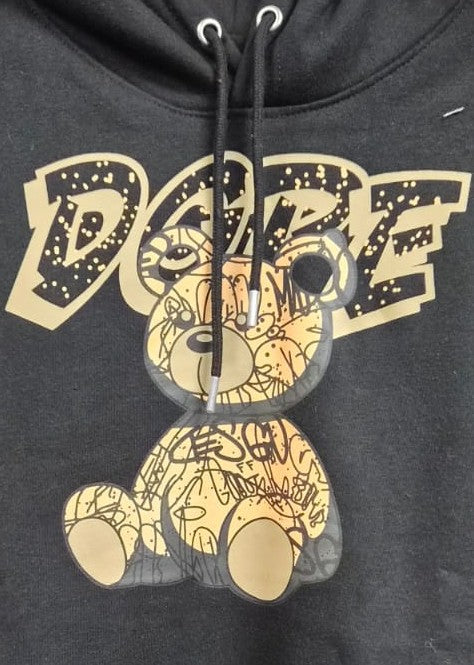 Streetwear Graffiti Graphic Pullover Hoodie