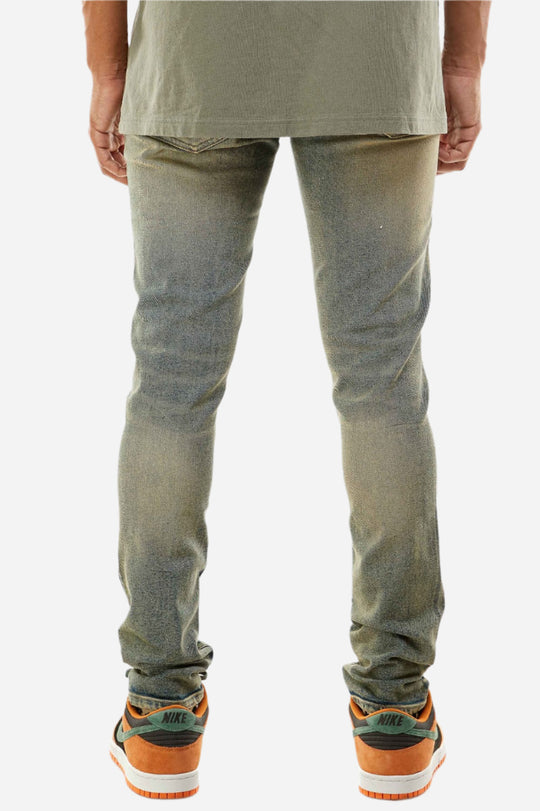 Blue RIP & Repair Jeans - Skinny Fit