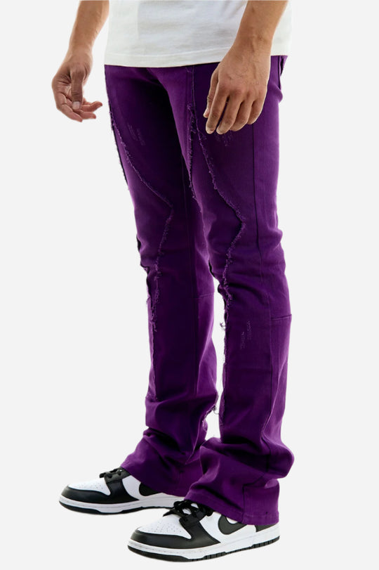 Diamond Skinny Flare Pants