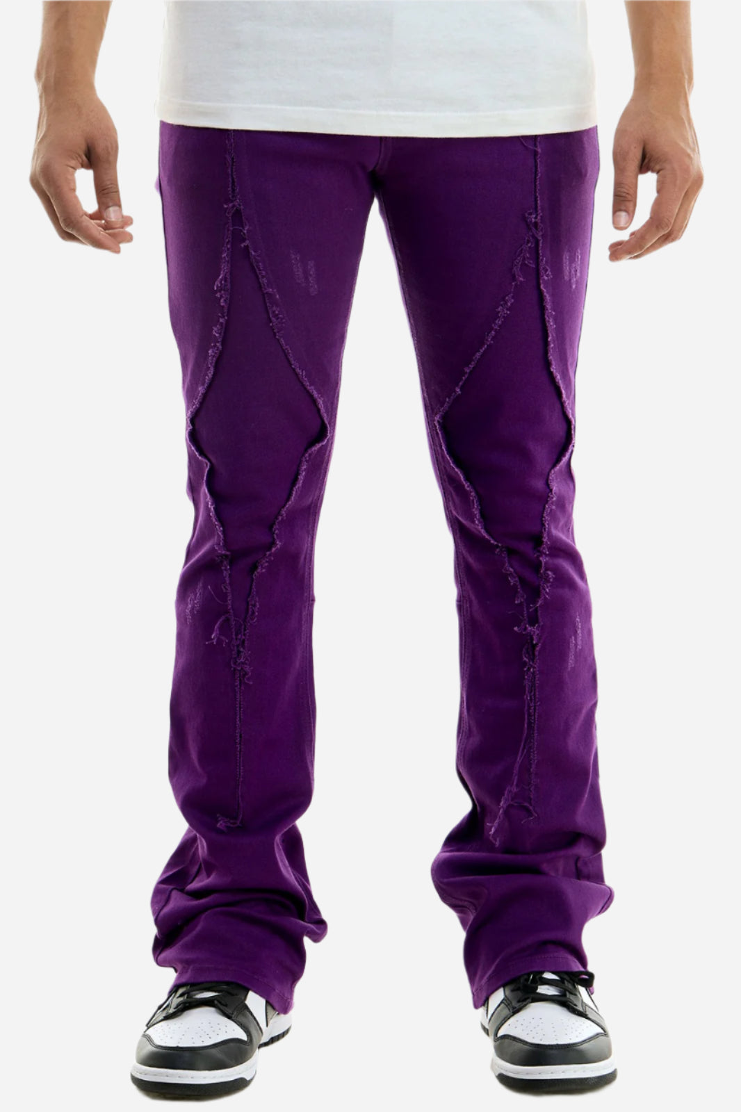 Diamond Skinny Flare Pants