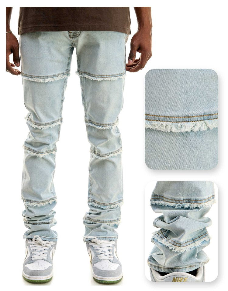 Panelled Jeans - Stacked Skinny Fit