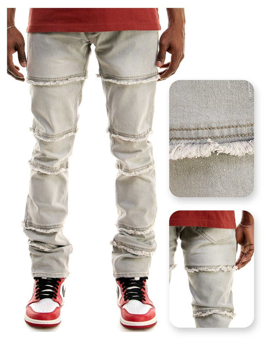 Panelled Jeans - Stacked Skinny Fit