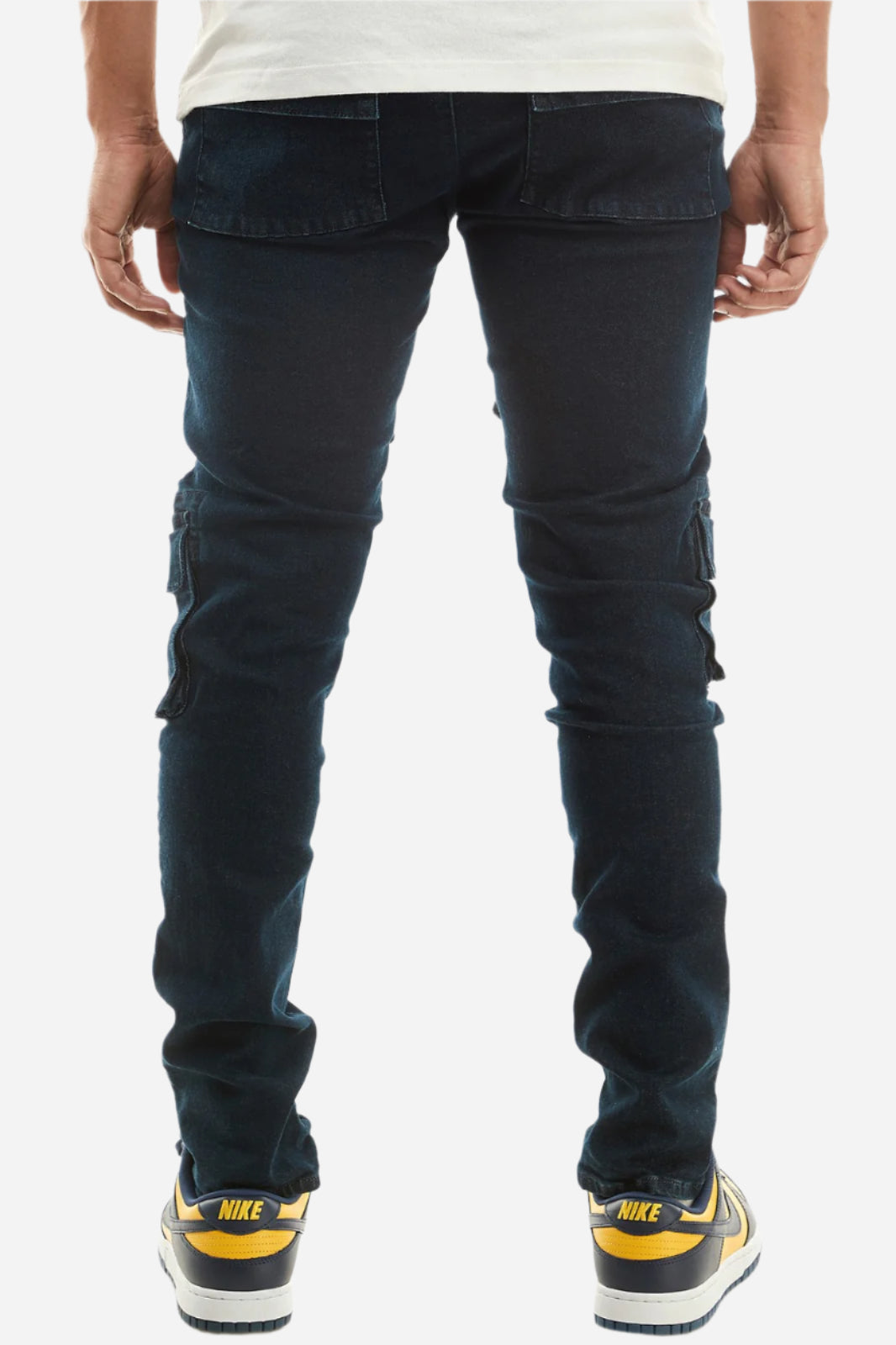 Knee Cargo Pants - Skinny