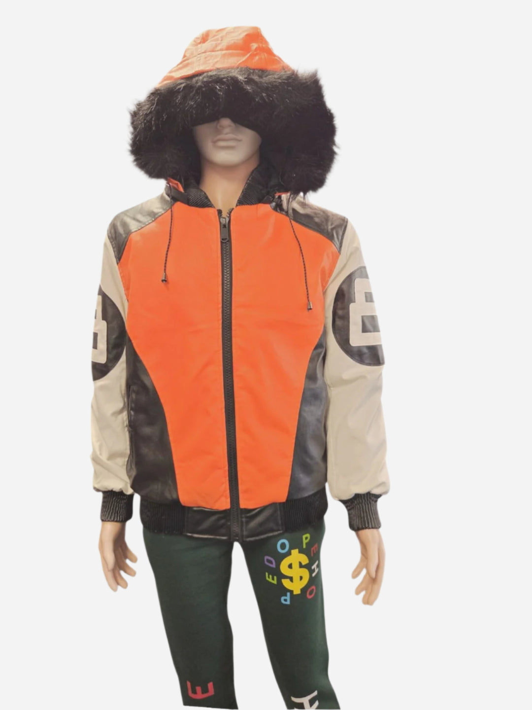 Men's Winter Parka with Fur Hood