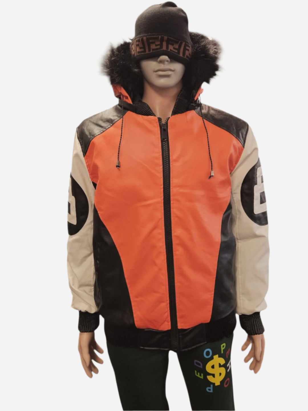 Men's Winter Parka with Fur Hood