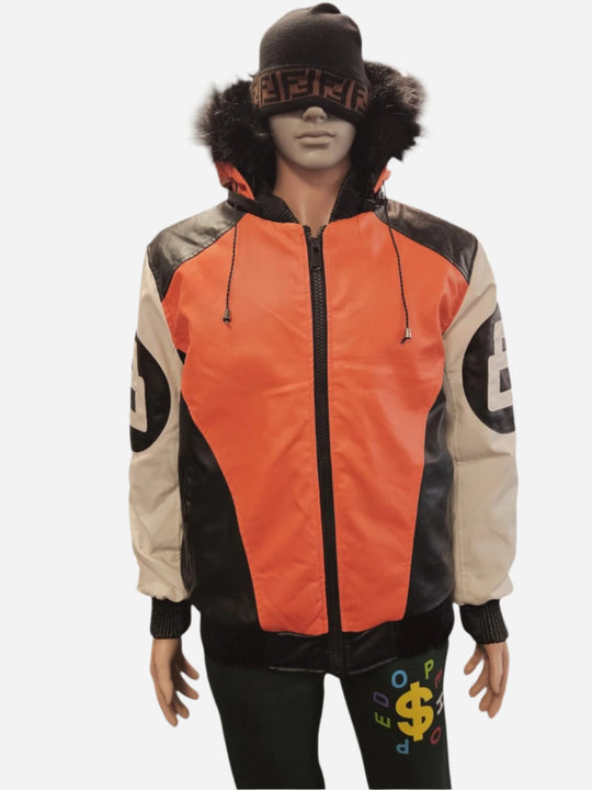 Men's Winter Parka with Fur Hood