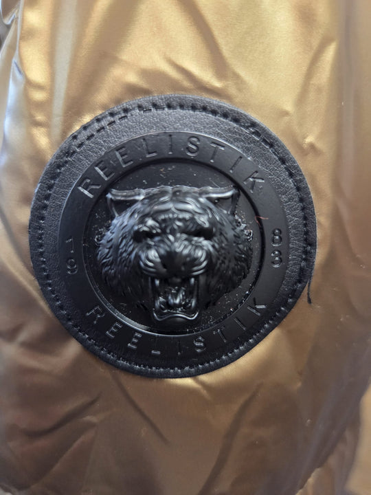 Metallic Gold Puffer Jacket