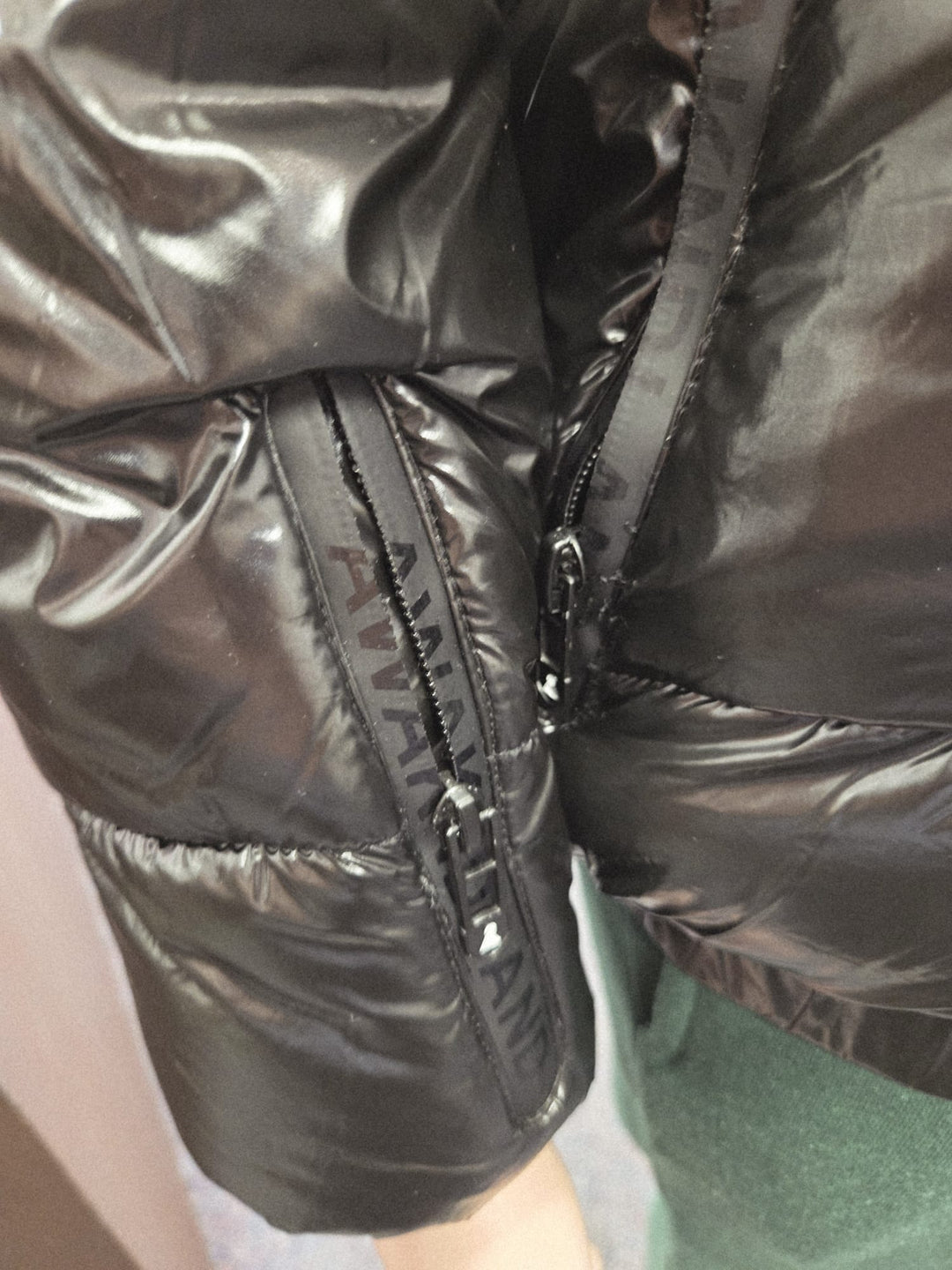 Puffer Jacket with Faux Fur Trimmed Hood