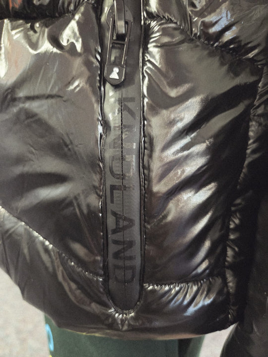 Puffer Jacket with Faux Fur Trimmed Hood