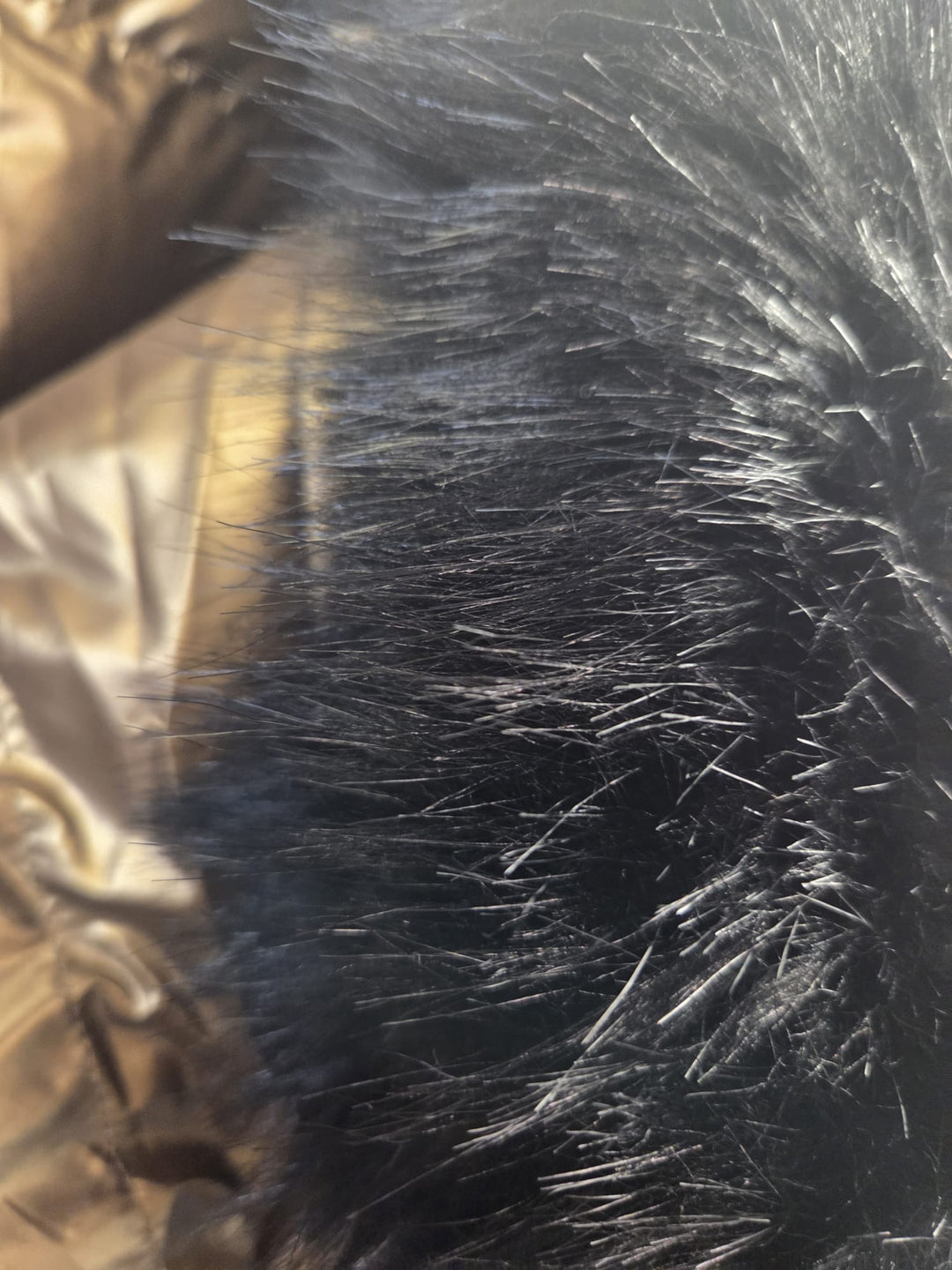 Metallic Gold Puffer Jacket