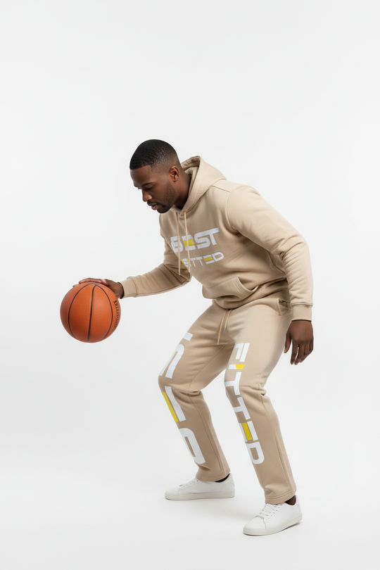 BEST FITTED Flare Jogger/Sweatsuit Set Gray