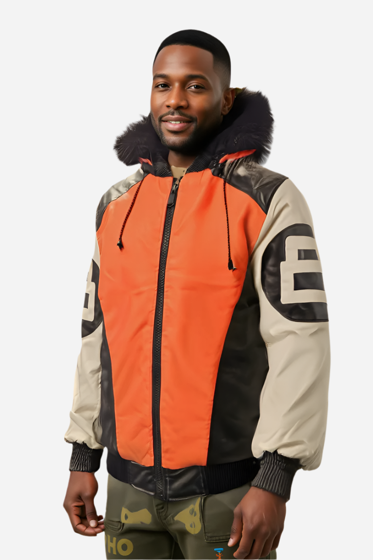 Men's Winter Parka with Fur Hood