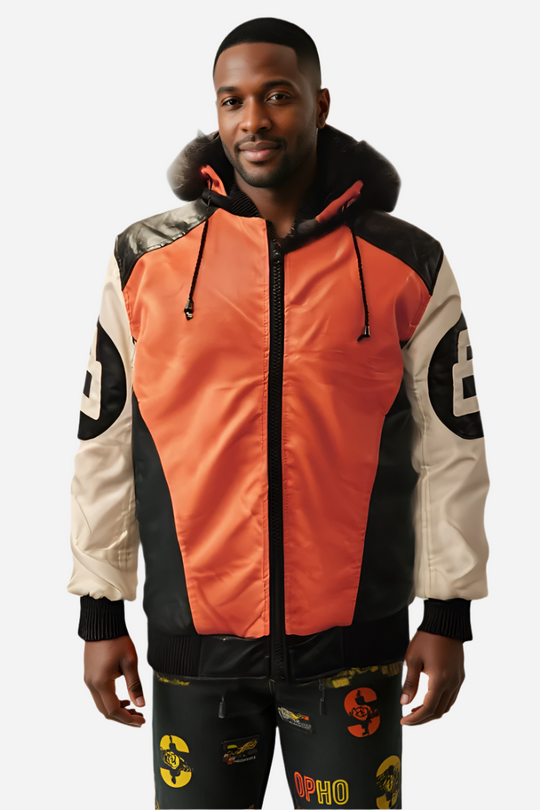 Men's Winter Parka with Fur Hood