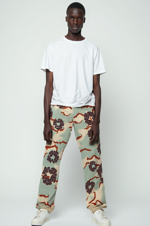 Men’s Camo Floral Sweatpants