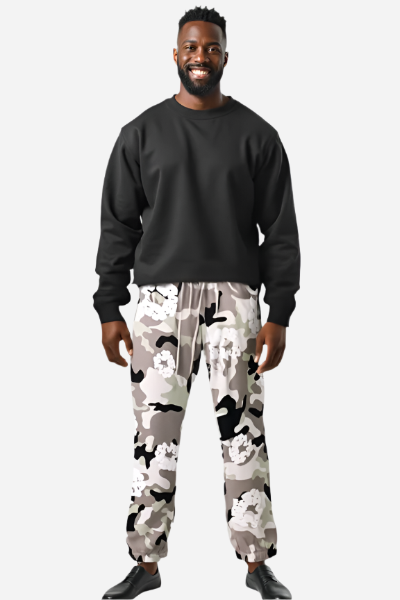 Men’s Camo Floral Sweatpants