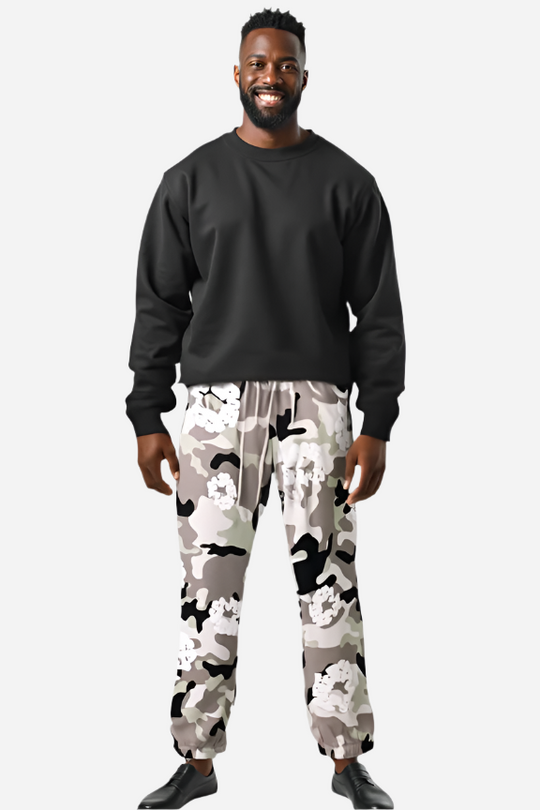 Men’s Camo Floral Sweatpants
